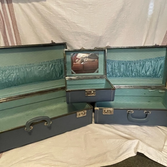 Vintage suitcase set - Picture 2 of 6